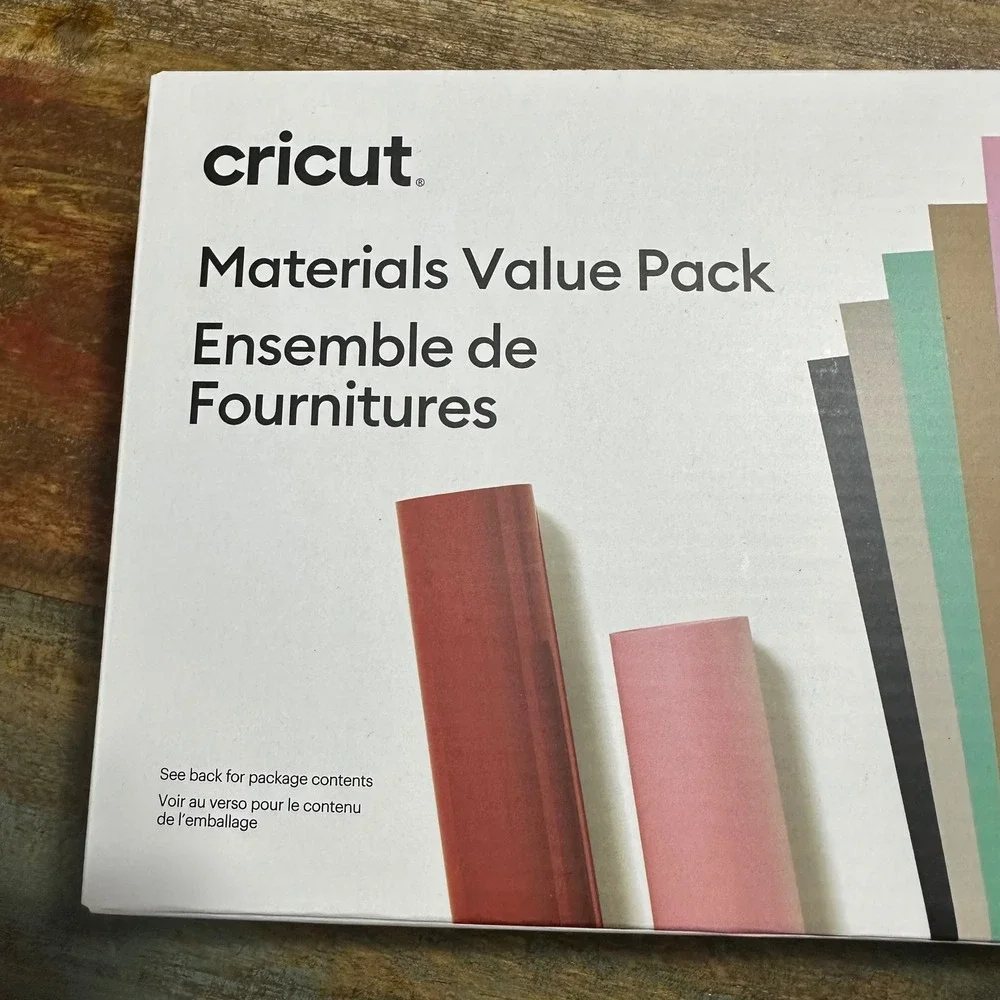 Cricut Materials Value Pack Bundle Vinyl Iron-On Transfer Tape Weeder Tool NEW